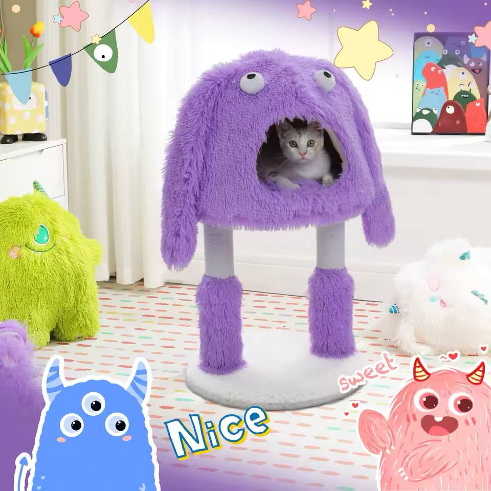 Monster Series™ Plush Cat Tower