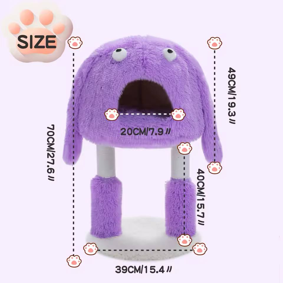 Monster Series™ Plush Cat Tower