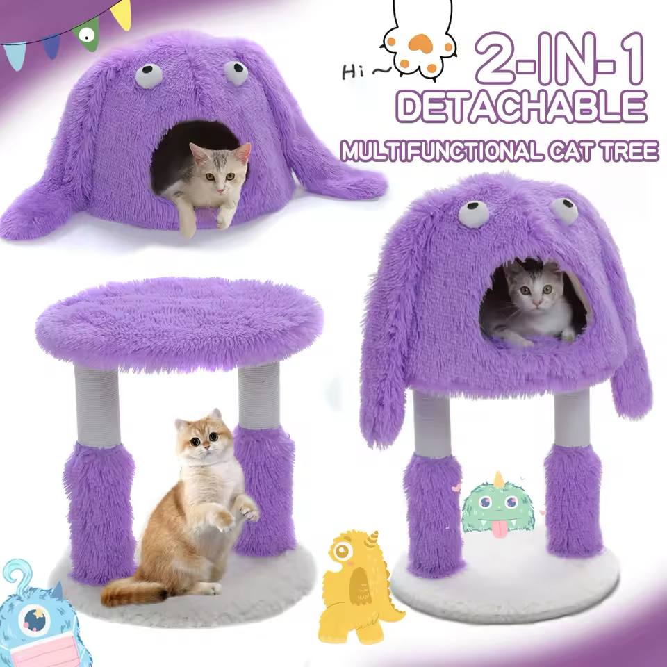 Monster Series™ Plush Cat Tower